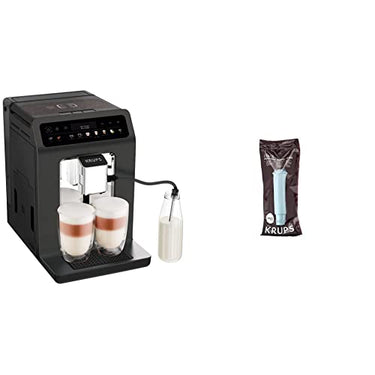Krups EA895N Kaffeevollautomat Evidence One | One-Touch-Cappuccino | Doppel-Tassen-Funktion, 12 Getränkespezialitäten & F 088 01 Wasserfilter f. alle Orchestro-Modelle Espresso-/Kaffeemaschinenzubehör im Sale